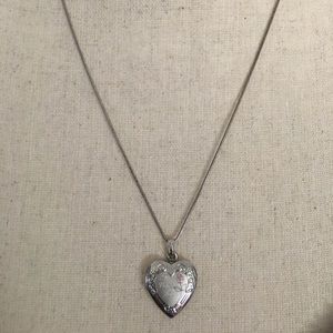 Sterling Silver Heart Locket